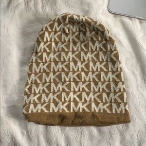 Michael Kors brown hat.